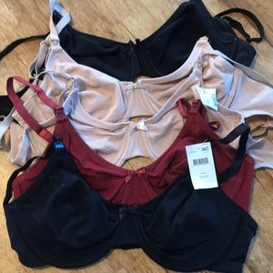 NWT Bundle of 5 Maternity/Nursing Bras